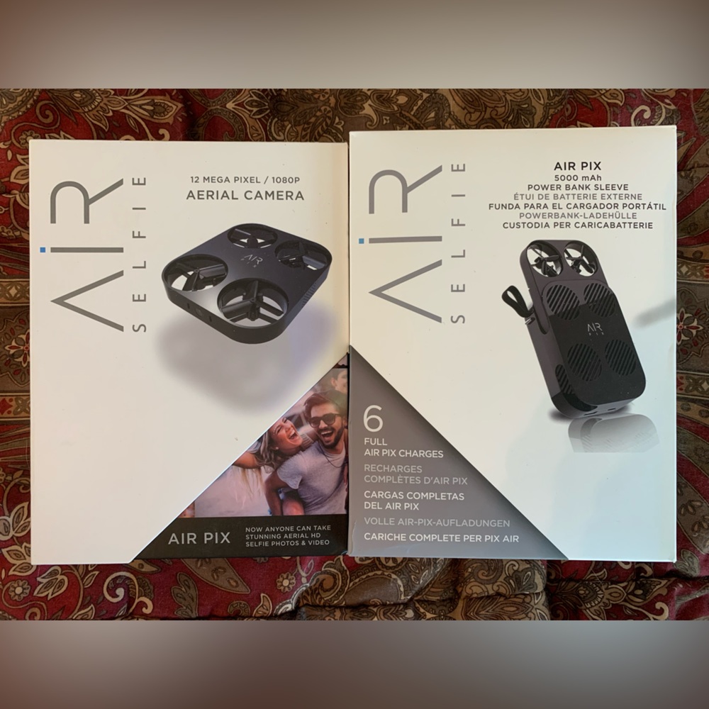 AirSelfie AirPix Quadcopter Drone with Camera And Battery Module